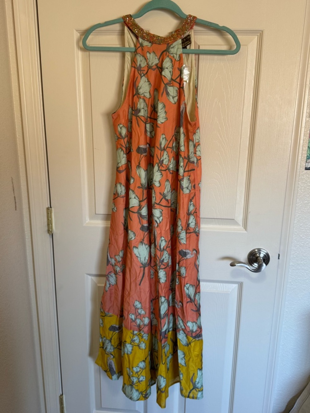 Anthropologie Halter Dress